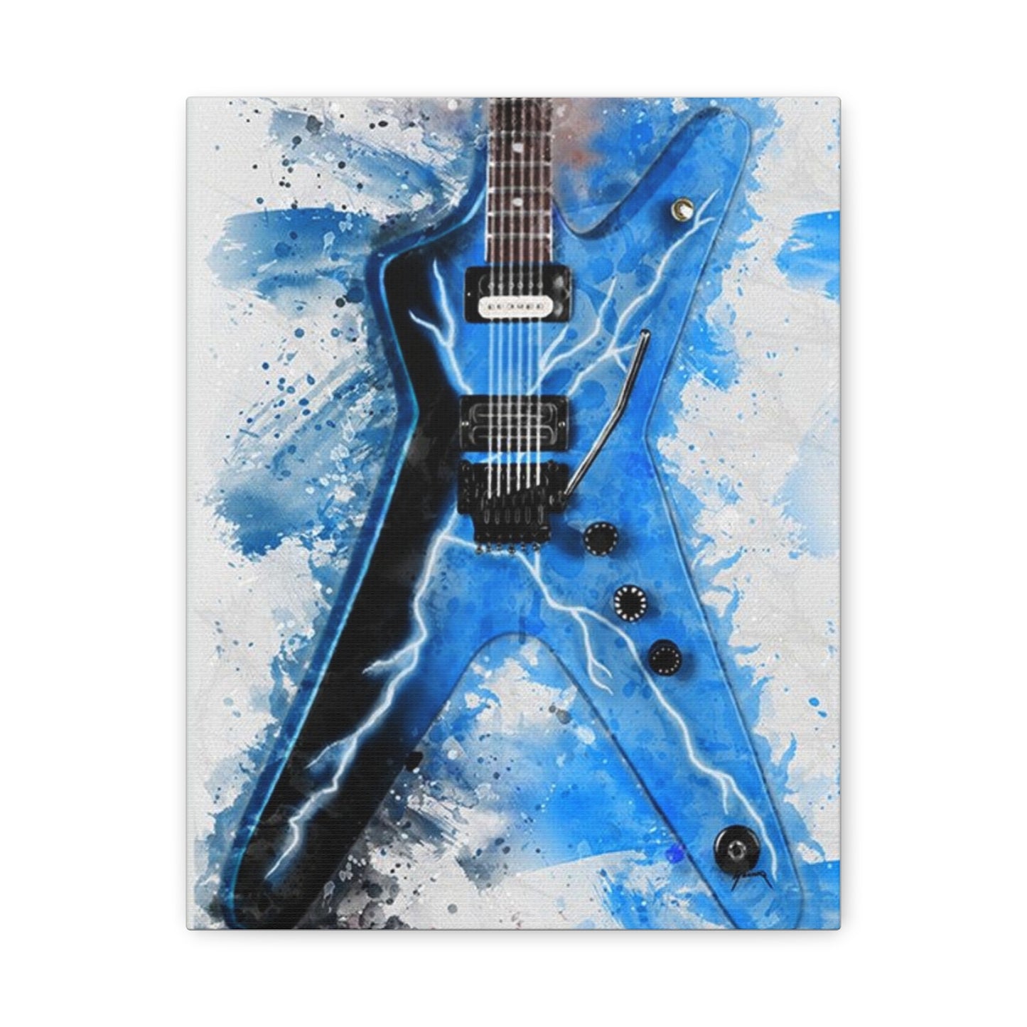 Dimebag guitar canvas