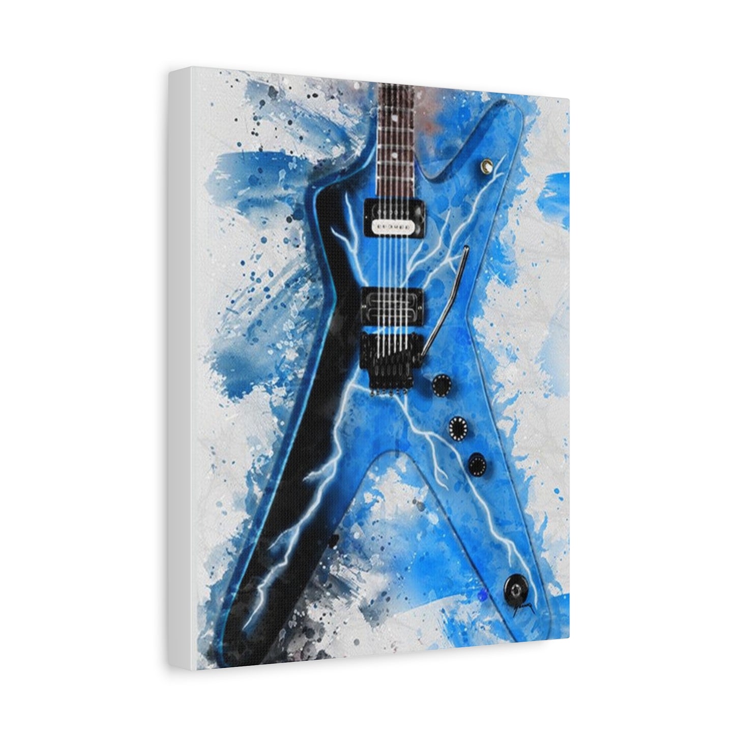 Dimebag guitar canvas